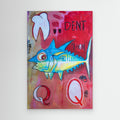 Canvas Art Print - DENT THON Q - Nancy Elks Artist