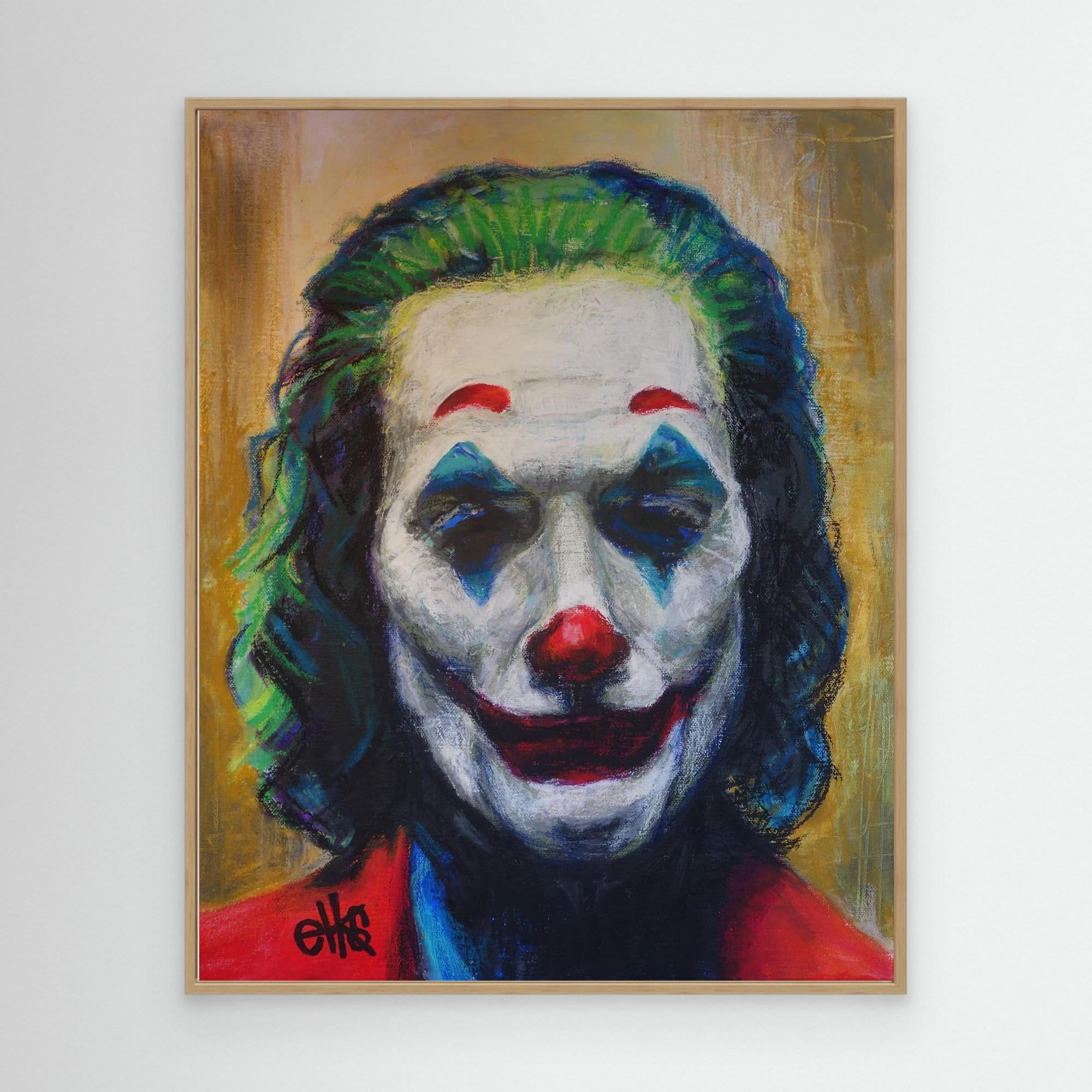 Canvas Art Print - JOKER - Nancy Elks Artist